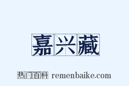 嘉兴藏是什么意思的图片